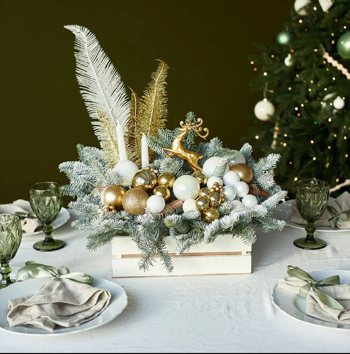 Новогодний букет вместо елки: топ-7 наших лучших композиций