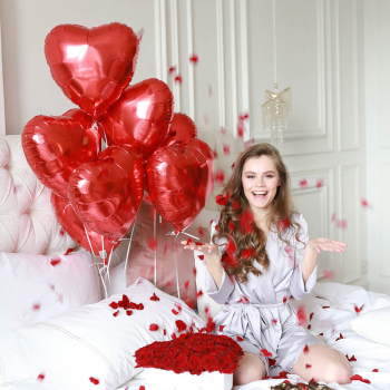 Облако из сердец - 9 шт.