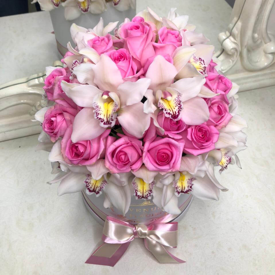 Cтильный букет - 51 шт.