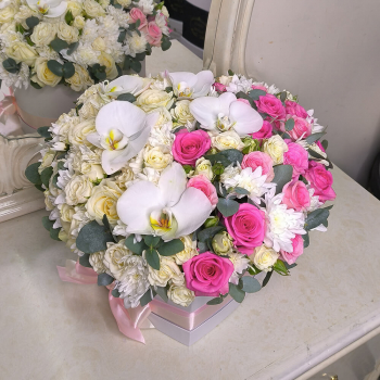 Дикая орхидея в сердце от 51 шт. Дикая орхидея в сердце от 51 шт.