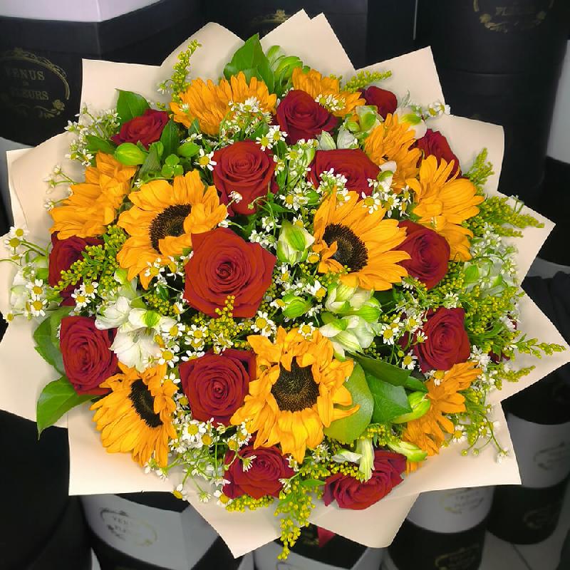 Букет "Весенний вальс" - 41 шт.