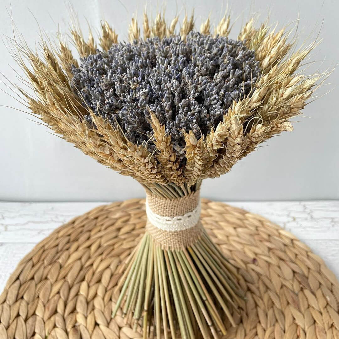 Лаванда с колосьями - 151 шт.