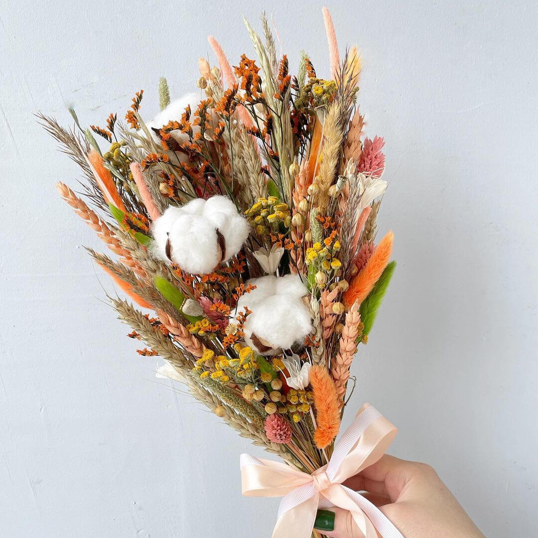 Нигель земляничная с хлопком - 29 шт.