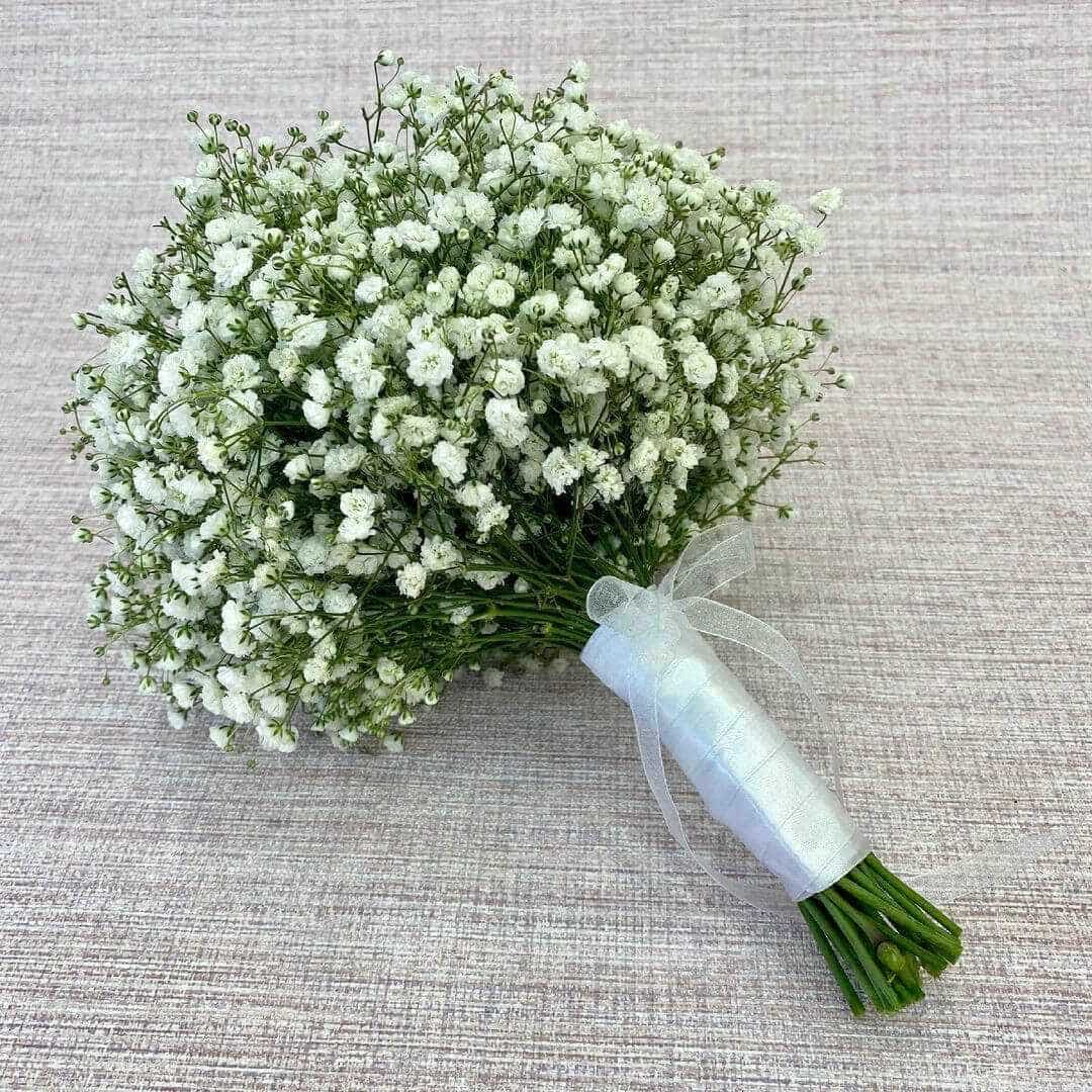 Букет невесты из гипсофил - 11 шт.