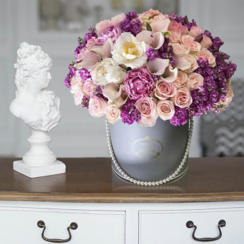 Микс с пионами и каллами - 101 шт. Микс с пионами и каллами - 101 шт.