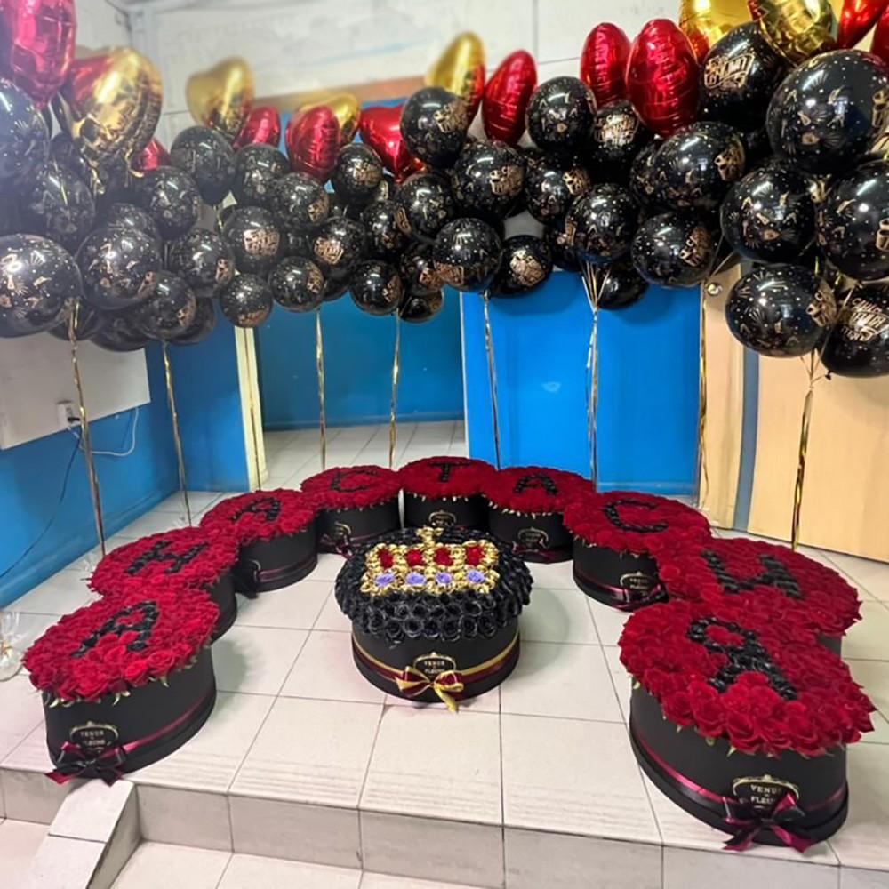 Цветочный сет "Анастасия" - 1001 шт.