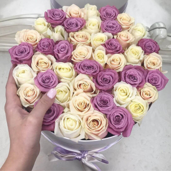 Необыкновенные розы - 41 шт.