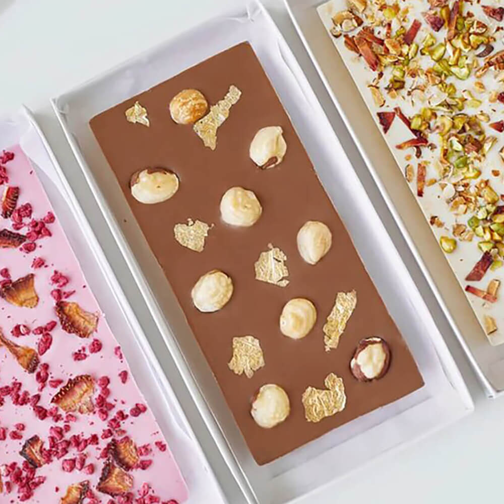 Молочный шоколад с фундуком