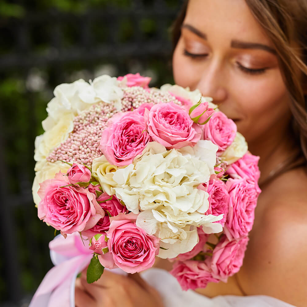 Свадебный букет "Афродита" - 15 шт.