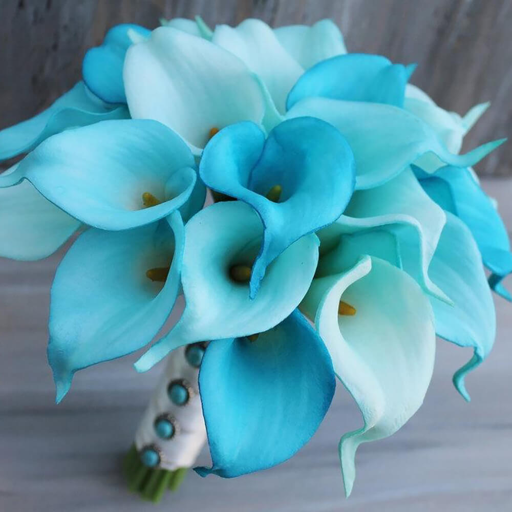 Свадебный букет из калл - 25 шт.