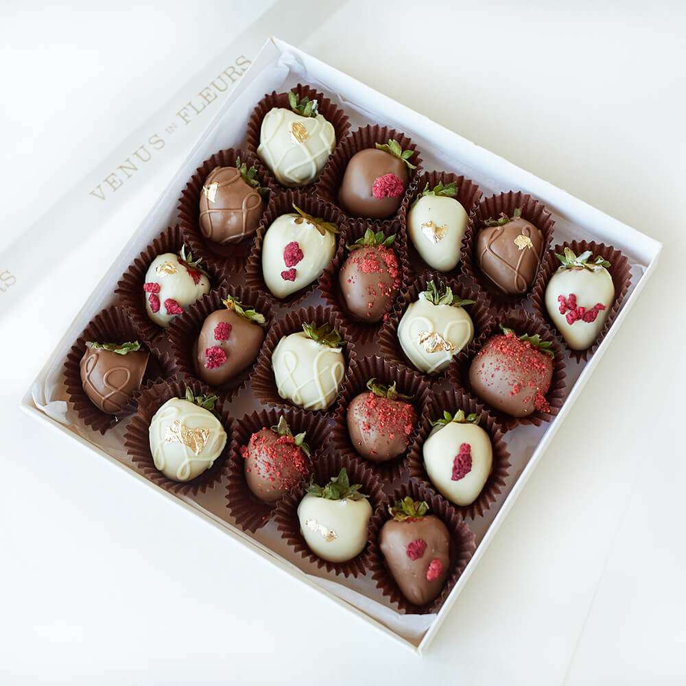 Клубника в шоколаде - Medium Raspberry