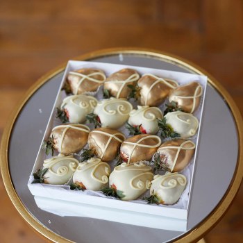 Клубника в шоколаде - Medium White