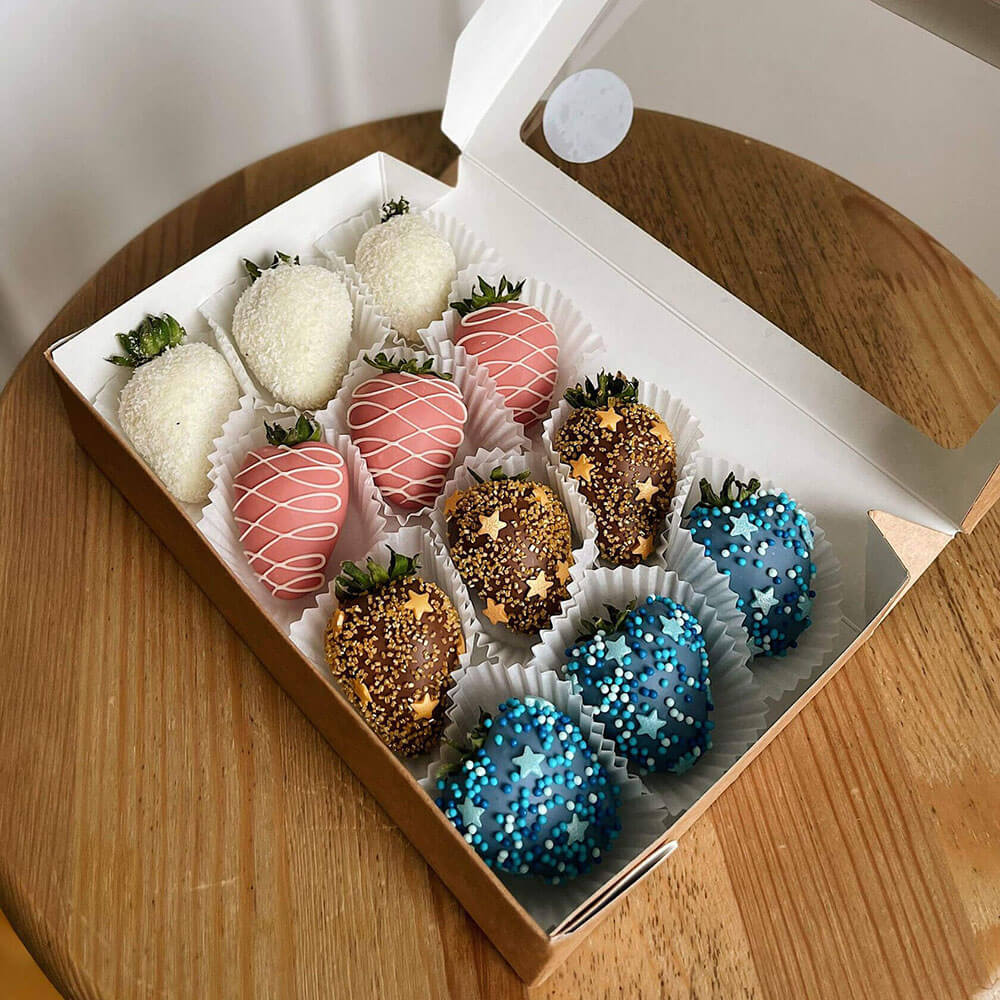 Клубника в шоколаде - Звездное небо