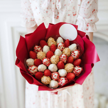 Клубника в шоколаде - Красное танго