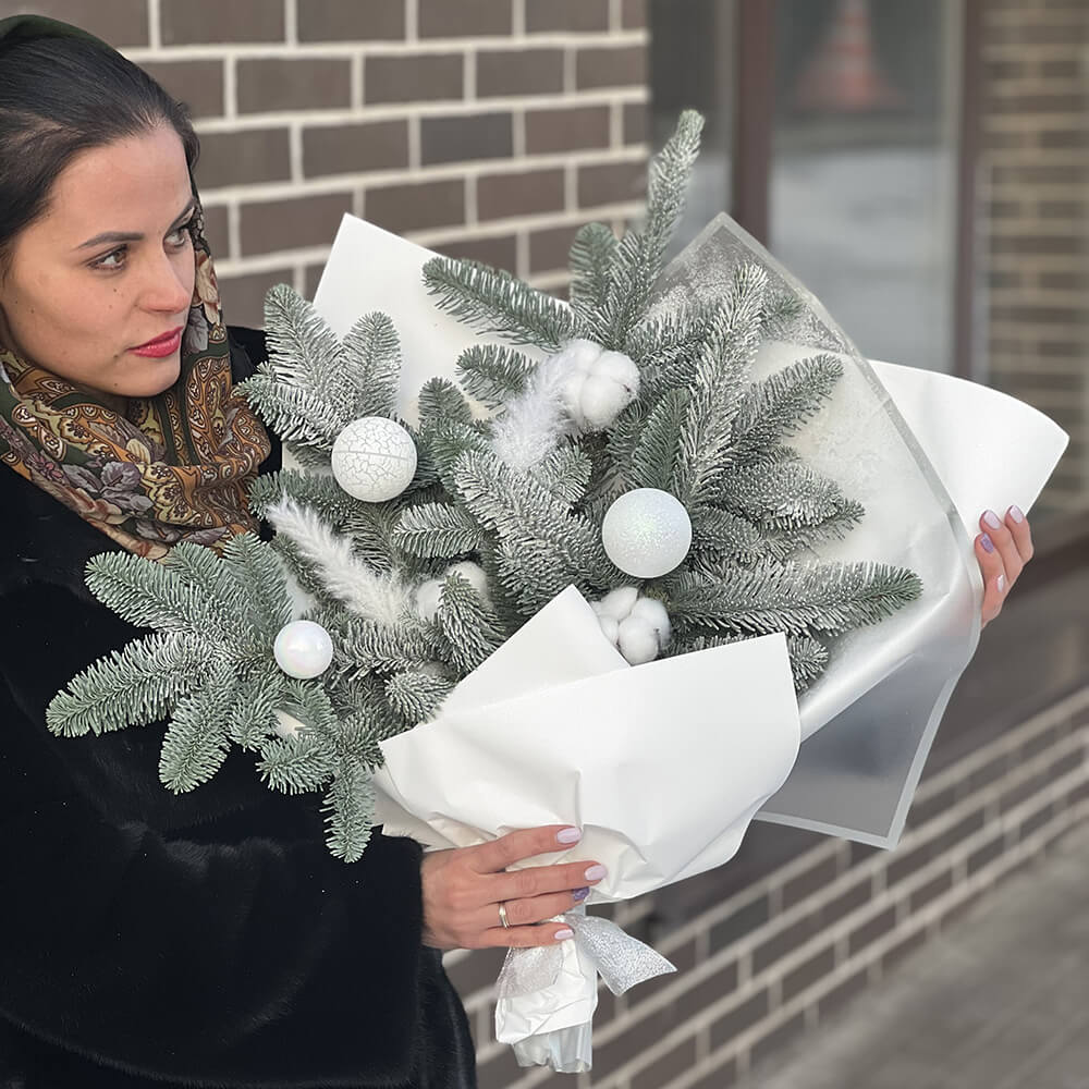Новогодний букет - 15 шт.