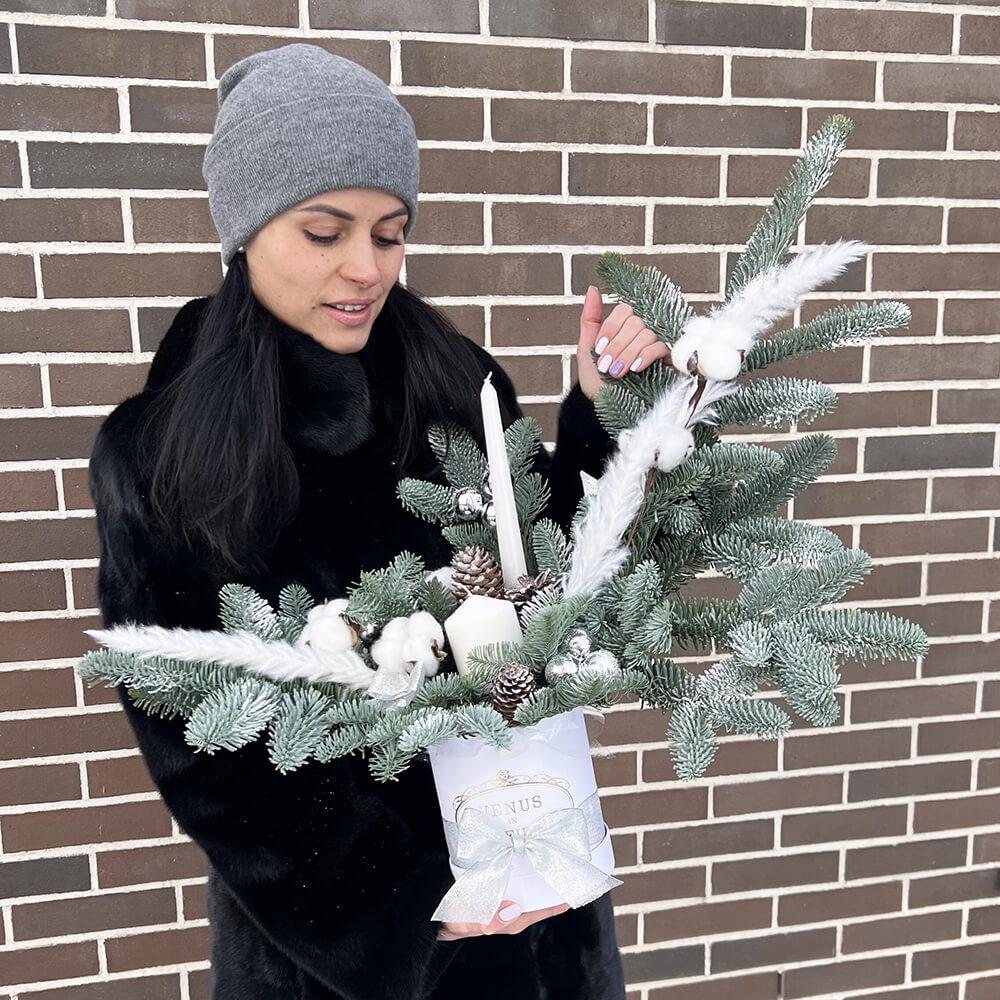 Новогодний букет - 19 шт.