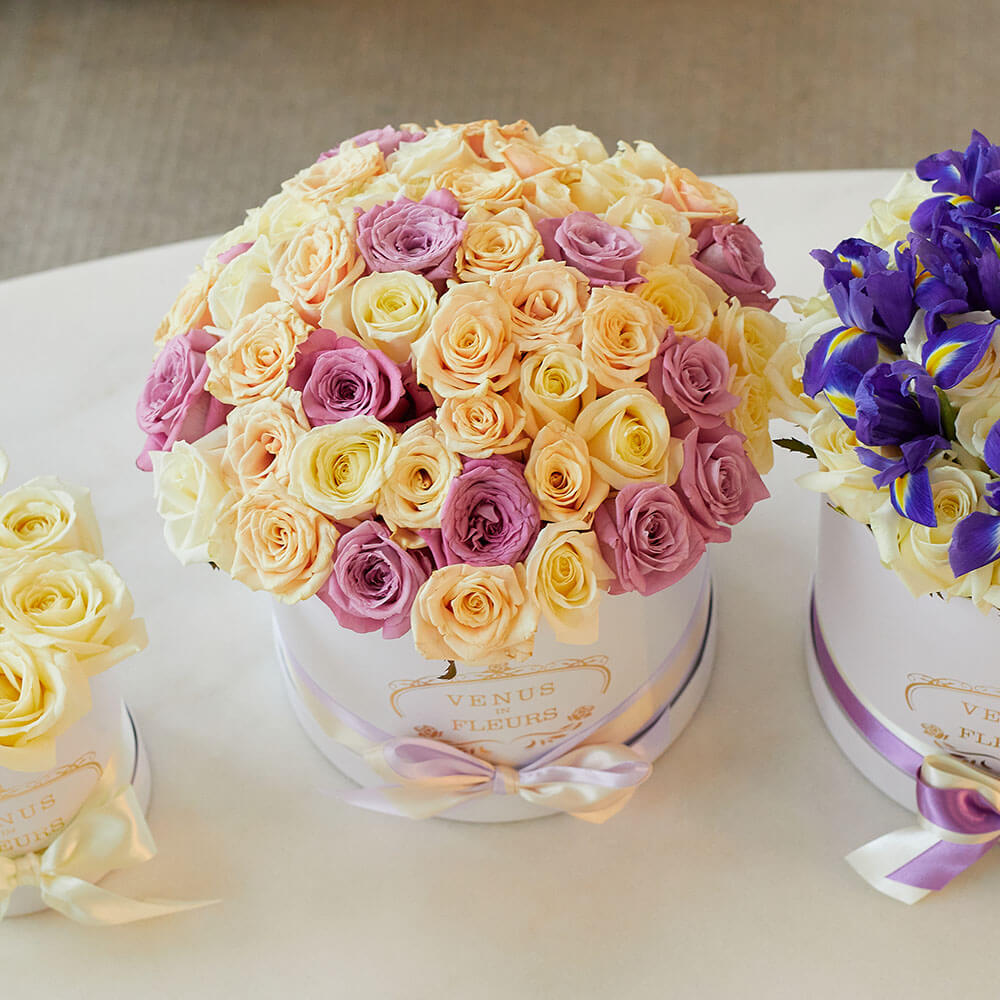 Необыкновенные розы от 61 шт.