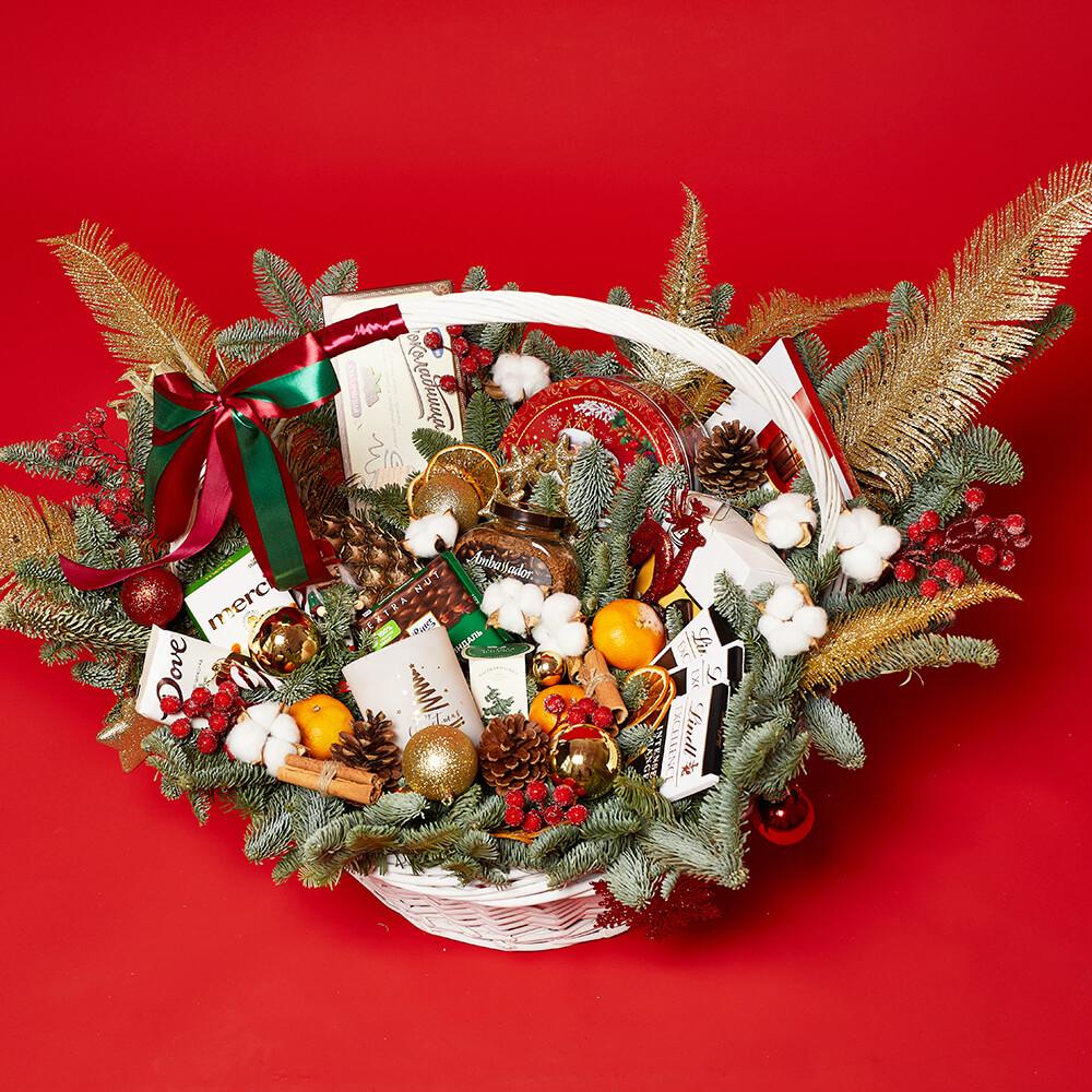 Новогодняя корзина руководителю - 47 шт.