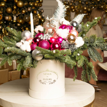 Букет "Розовое облако чудес" - 31 шт.