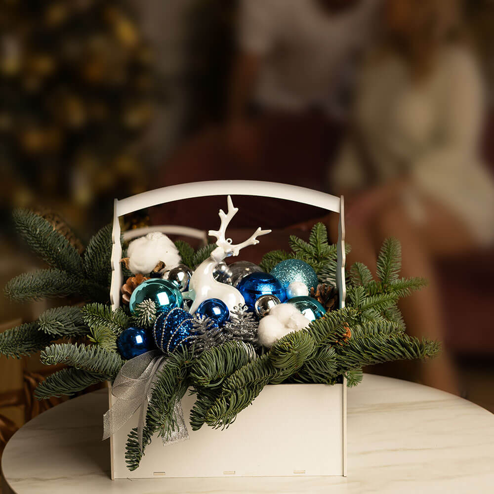 Букет "Зимняя сказка" - 15 шт.