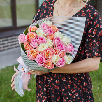 Букет нежный микс - 25 шт.