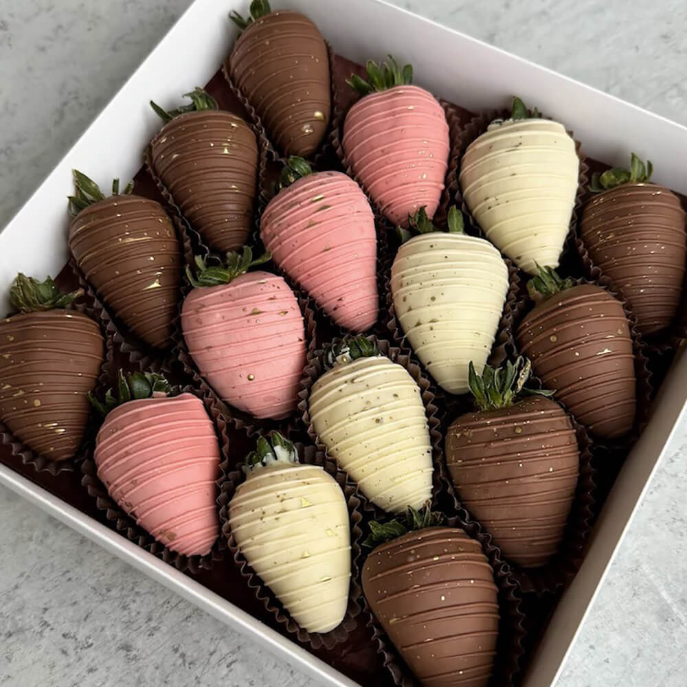 Клубника в шоколаде - Шоколадное трио