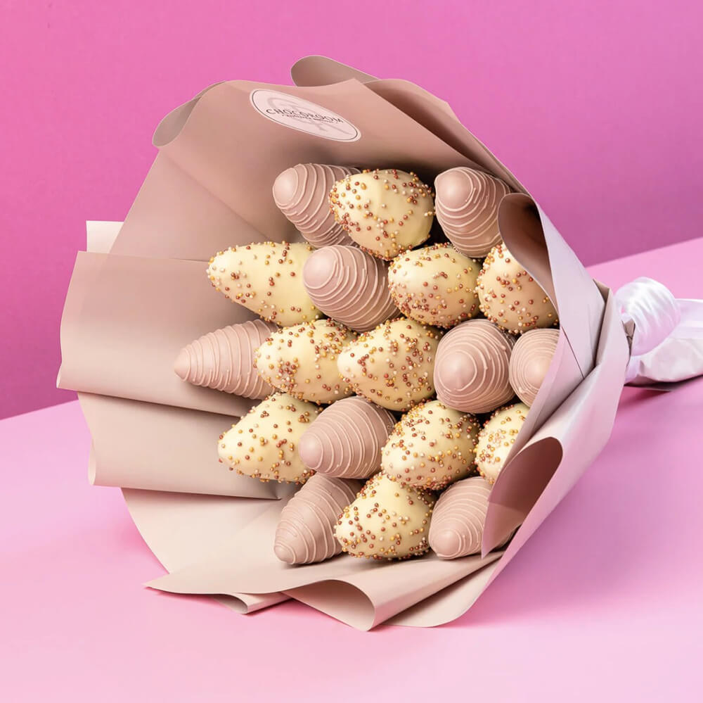 Клубника в шоколаде - Нежный поцелуй