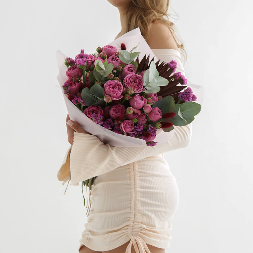 Авторский букет №21 - 19 шт. 