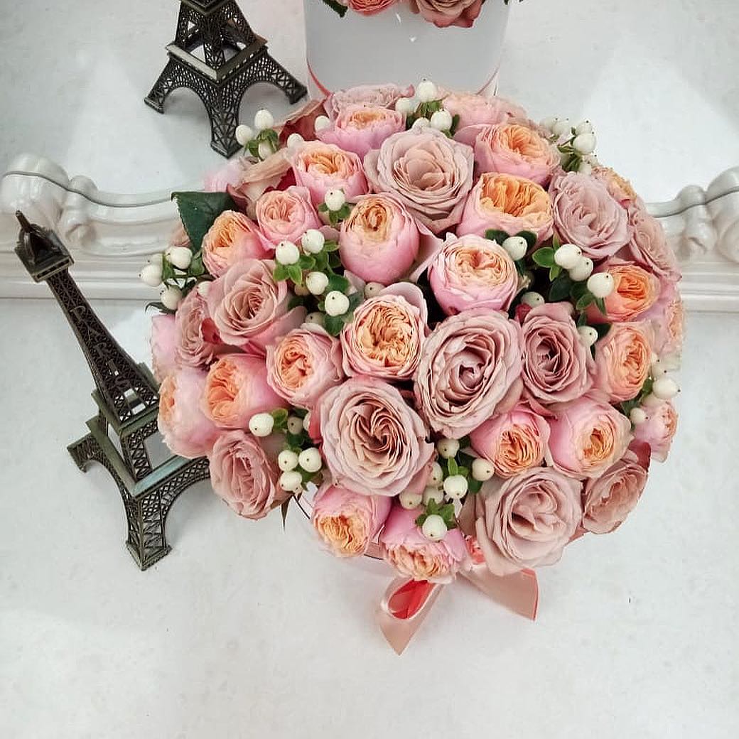 Кофейные пионовидные от 29 шт.