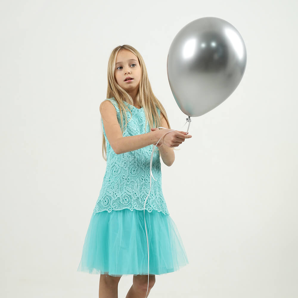 Хромированный серебряный шар