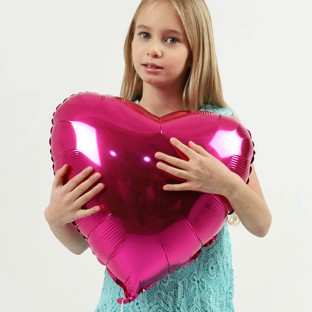 Шар - малиновое сердце
