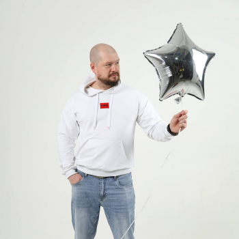 Шар - серебряная звезда