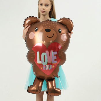 Шар - Мишка I LOVE YOU