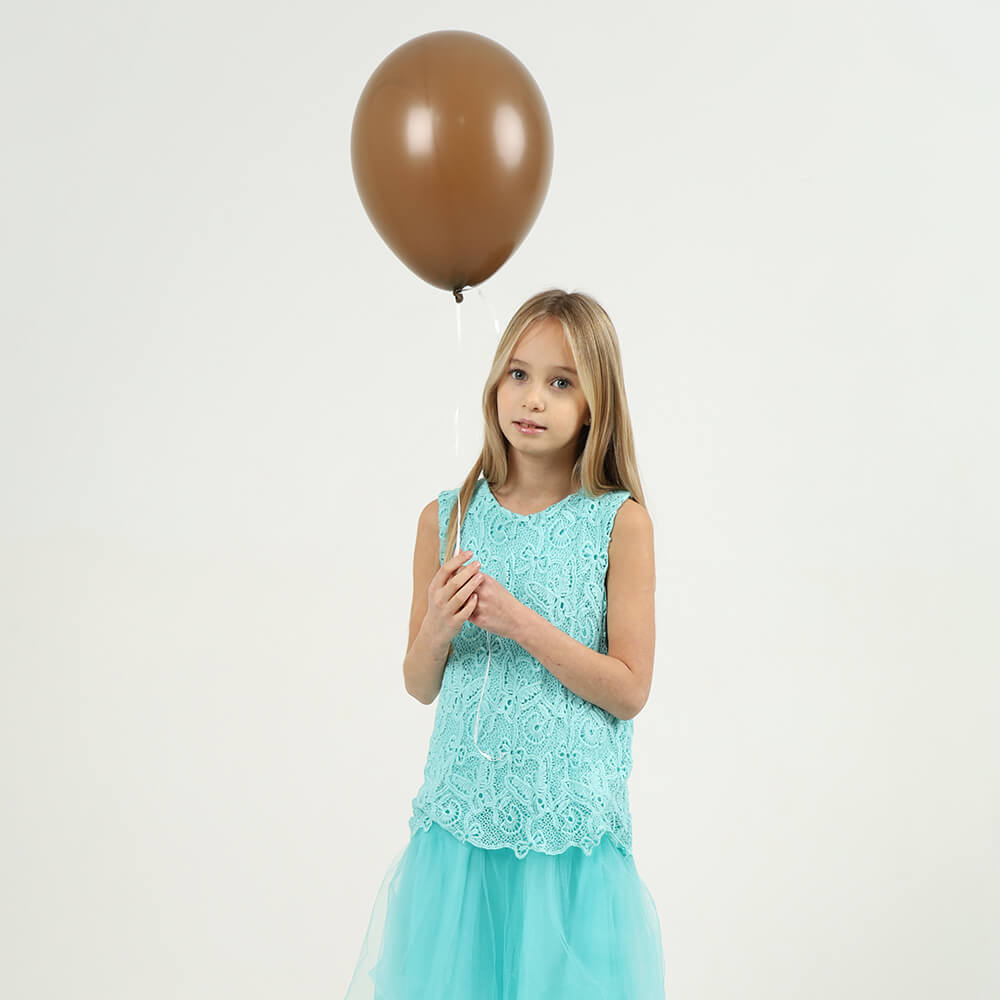 Шарик коричневый