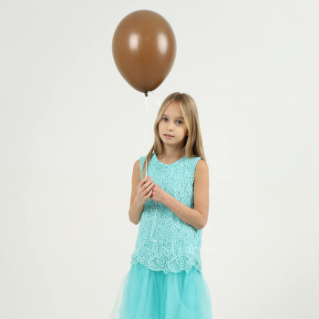 Шарик коричневый