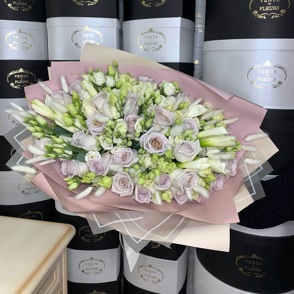 Авторский букет № 30 - 55 шт.