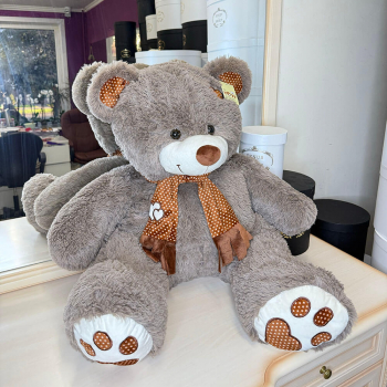 Мишка Тони бурый - 65 см.