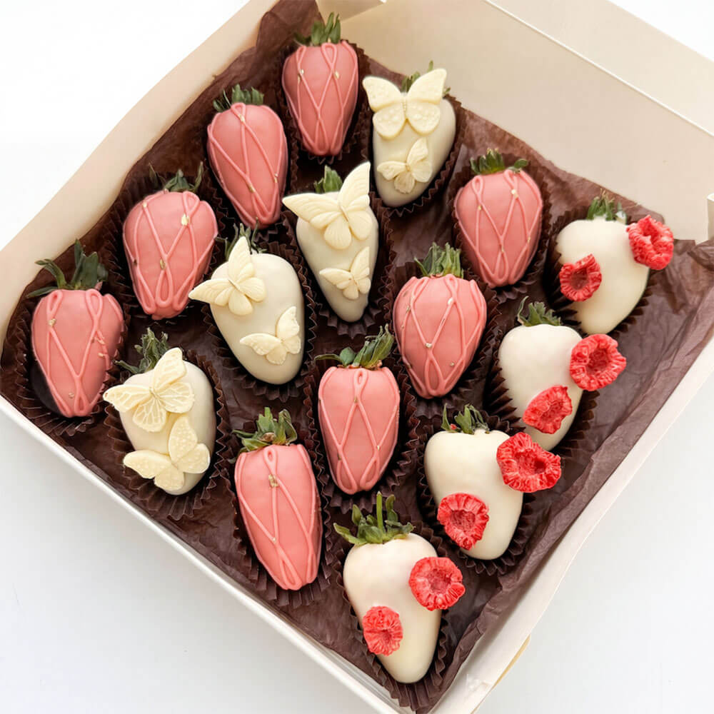 Клубника в шоколаде - Бабочки